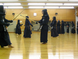 Photo de la cour intrieur du sanctuaire Meiji.