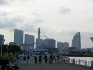 Photo des tours de Minato Mirai.
